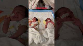 Newborn vs 2 years old newborn prematurebaby preemiebaby cute [upl. by Carmen]