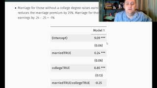 Econometrics  Interaction Terms [upl. by Nyliuqcaj]