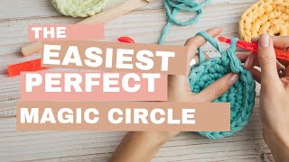 Master the Magic Circle Crochet Tutorial for Beginners [upl. by Ariew]