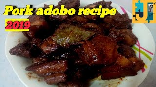 ADOBONG BABOY  MARINATED  PORK ADOBO ALA JEPOYadobongbaboy porkadobo [upl. by Sadowski]