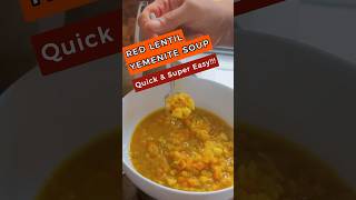 AMAZING EASY amp HEALTHY Yemenite Red Lentil Soup [upl. by Cheston]