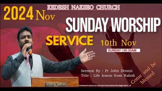 11102024  Sunday Service John Dennis  Kedesh Nakseo Church [upl. by Lyudmila]