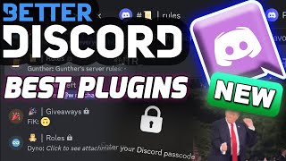 Best BetterDiscord Plugins  Underrated BetterDiscord Plugins New [upl. by Joappa]