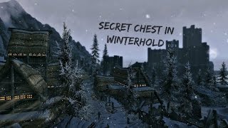 Skyrim Secret Chest in Winterhold  Loads of Goodies  EP 5 [upl. by Dilan]