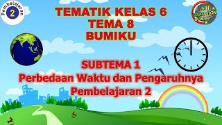 Kelas 6 Tematik  Tema 8 Subtema 1 Pembelajaran 2 BUMIKU [upl. by Maegan]