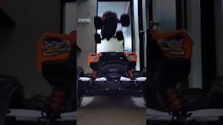 Lc Racing EMB MT Jumps off Traxxas XMaxx 🔥 rccar rctruck slowmotion action youtubeshorts [upl. by Alon235]