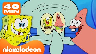 SpongeBob  40 minuten lang SpongeBob amp Patrick die Octo irriteren in NIEUWE afleveringen [upl. by Jorry]