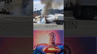 water delivery truck is faster than the fire department viralvideo foryou hero subscribe fyp [upl. by Eenehs]