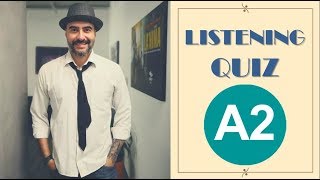 Ejercicio de Listening en INGLÉS  nivel A2 [upl. by Bernstein]