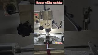 keyway milling machine Mastering Keyway Milling StepbyStep Practical Demonstration [upl. by Nauaj]