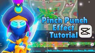 How to edit in CapCut easily  pinch punch effect 🔥  brawl stars editing tutorial [upl. by Parris]