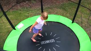 Lifespan Kids HyperJump 2 Springless Trampoline [upl. by Nyrraf]