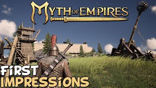 Myth Of Empires First Impressions quotWorth Playingquot [upl. by Godiva]