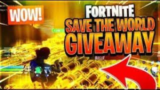 Save the world GUN giveaway Live🔴 Stw Giveaway Live [upl. by Airom]