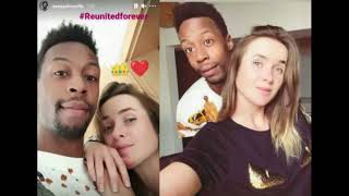 Monfils and Svitolina married [upl. by Ecnarrot]