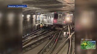 CBS 2 Exclusive Human Error To Blame For CTA Blue Line Derailment CTA Workers Union Says [upl. by Omik86]