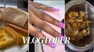 VLOGTOBER EP17ROADTO500LETS PRACTICE AS A BEGINNER NAIL TECHCOOKING [upl. by Taimi]