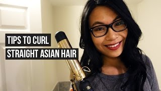 How to Curl Asian Hair  Procrastinating Pretty [upl. by Shyamal]