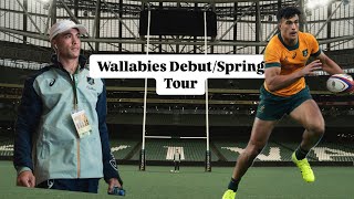 Wallabies DebutSpring Tour [upl. by Eniamurt864]