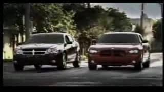 Dodge Charger RT vs Dodge Avenger 2009 [upl. by Meean]