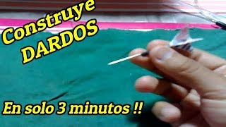 Construye un dardo en 3 minutos [upl. by Seidler921]