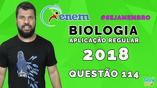 ENEM 2018  Aplicação Regular  Questão 114  O nível metabólico de uma célula pode ser determinado [upl. by Annasus]