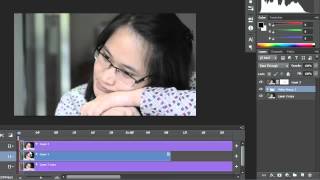 Cara Membuat Cinemagraph Dengan Photoshop [upl. by Adaran]