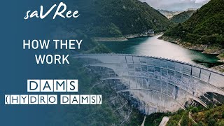 How Dams Work Hydro Dams [upl. by Anatlus]