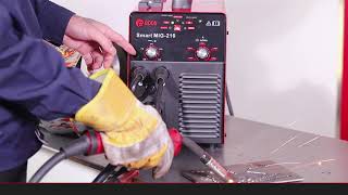 eDON Smart MIG210 Welding display [upl. by Notnarb425]