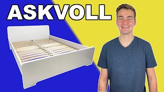 ASKVOLL Bed Frame IKEA Tutorial [upl. by Atila]