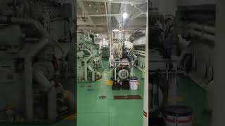 Ship Engine Room Noise merchantnavy shorts engineroom nigataengine [upl. by Dnalevelc598]