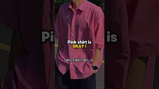 Pink shirt is okay 👍🏻 fypシ゚ shorts aesthetic [upl. by Celinka]