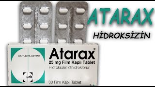 ATARAX TABLET Nedir Niçin Kullanılır Nasıl Kullanılır Yan Etkileri Nelerdir [upl. by Ramburt]