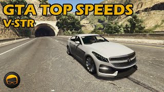 Fastest Sports Cars VSTR  GTA 5 Best Fully Upgraded Cars Top Speed Countdown [upl. by Iyre]