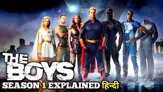 The Boys 2019 Full SEASON 1 All Episodes Explained in Hindi  Series Explored [upl. by Neda631]