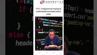 POV Programmer trying to understand someone else’s code memes memesdaily funny videos code [upl. by Ellemaj]