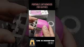 Portable lint Remover for Clothes [upl. by Nebe]