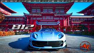 The Crew Motorfest  Trying to get used to the 812 Superfast in Grand Races [upl. by Palua546]