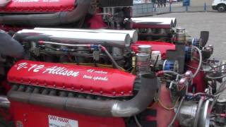 Tractor pulling Warm up Popey 2010 IJsselhallen 3 Allisons [upl. by Keeley]