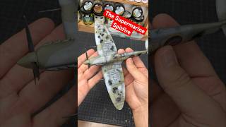 The Supermarine Spitfire MkVb scale model plane Diorama tamiya 148 [upl. by Jeffy]