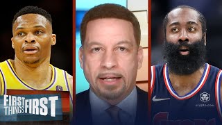 Russell Westbrook amp James Harden make Chris Broussards Under Duress list  FIRST THINGS FIRST [upl. by Coppock]