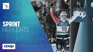 Maiken Caspersen Falla NOR  Winner  Womens Sprint C  Drammen  FIS Cross Country [upl. by Acquah]