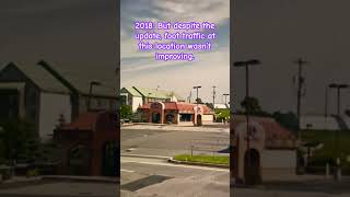 This Taco Bell became another victim of an area’s decline  Breezewood PA shorts tacobell [upl. by Millur]