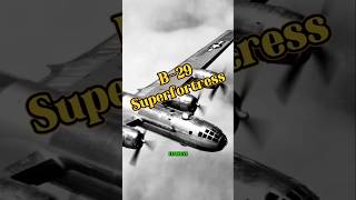 B29 Superfortress bomber b29 ww2 militaryaircraft enolagay [upl. by Stochmal]