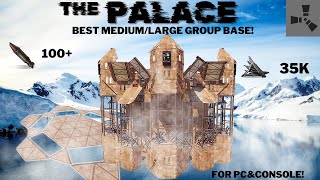 THE PALACE•MEDIUMLARGE GROUP BASE DESIGN•CHEAP•3X BUNKER•MINI CHINA WALL•WIDEGAPS•RUST BASE 2024 [upl. by Tsugua]