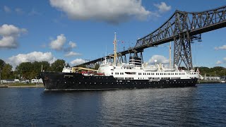 MS Nordstjernen im NordOstseeKanal [upl. by Sousa]