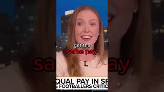 Piers Morgan BASED FEMINIST 😱 on the WAGE GAP viral shortvideo [upl. by Eimarrej359]