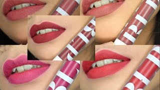 BLP Beauty Lip Coat Review  Swatches  Jihan Putri [upl. by Ubana]