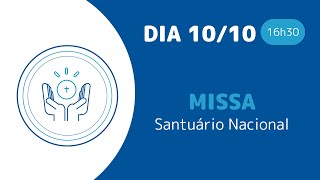 Missa 16h30  Santuário Nacional de Aparecida 10102024 [upl. by Aisac]