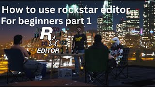 how to use rockstar editor 2024 [upl. by Lashondra970]